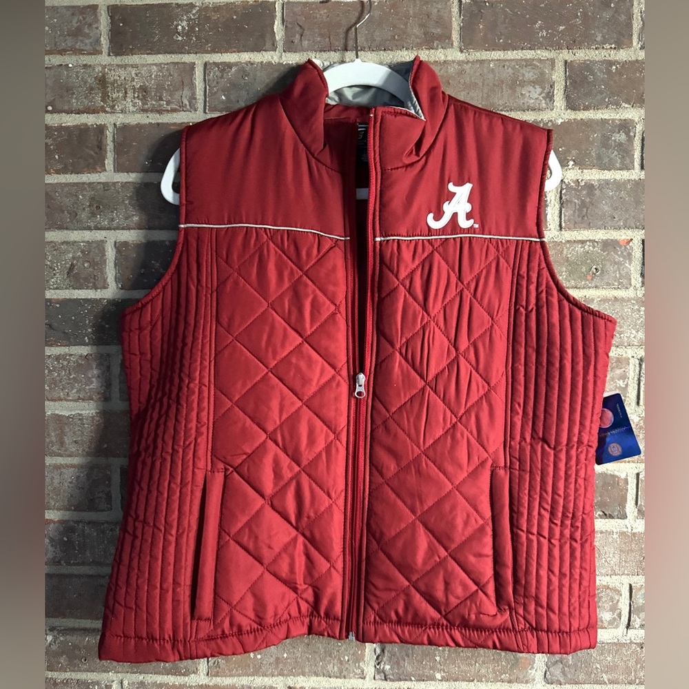 NWT University of Alabama Vest Size Large